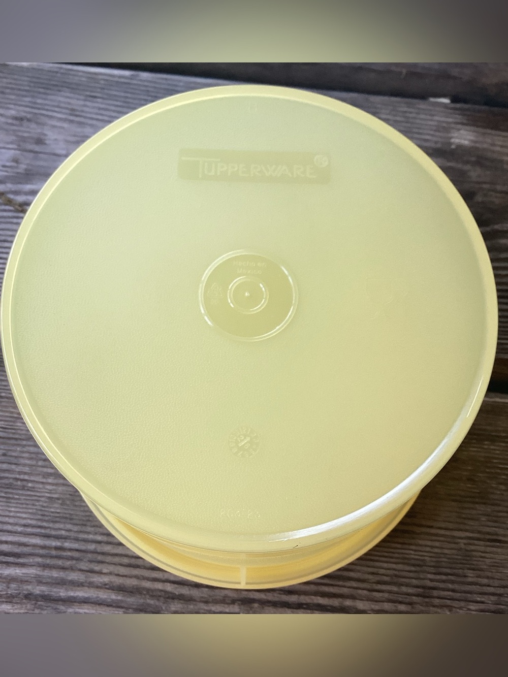 Tupperware Stacking Canister Set in Pastel Colors - set of 3 - Picture 3 of 5